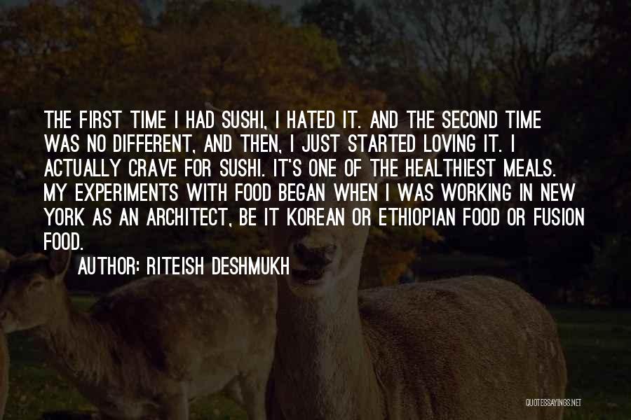 New York Food Quotes By Riteish Deshmukh
