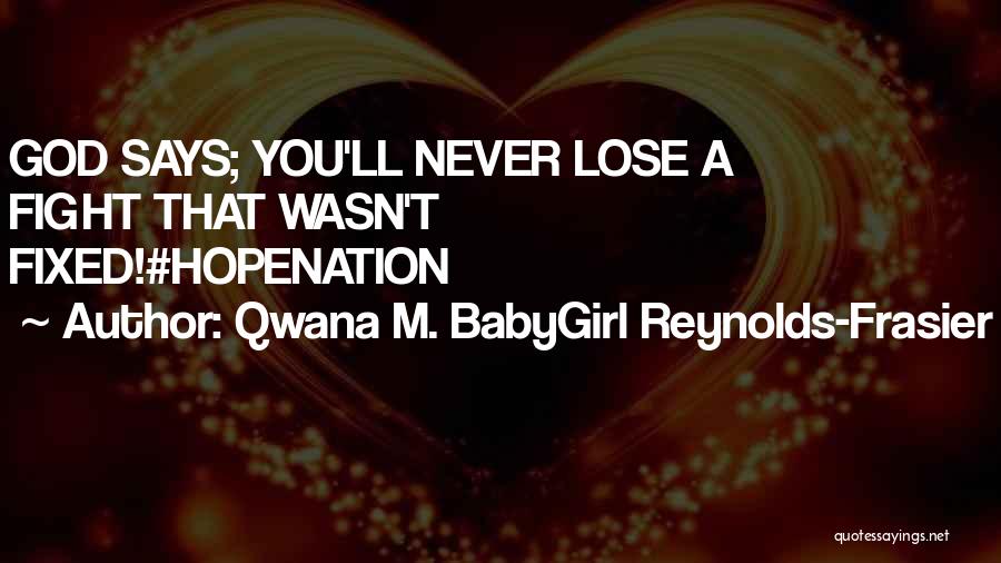 New York From Books Quotes By Qwana M. BabyGirl Reynolds-Frasier