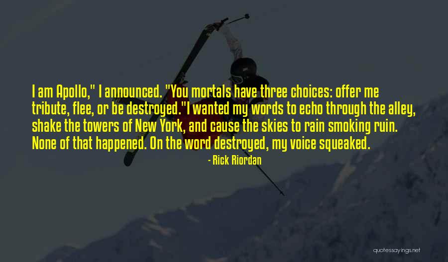 New York In The Rain Quotes By Rick Riordan New York In The Rain Quotes By Rick Riordan