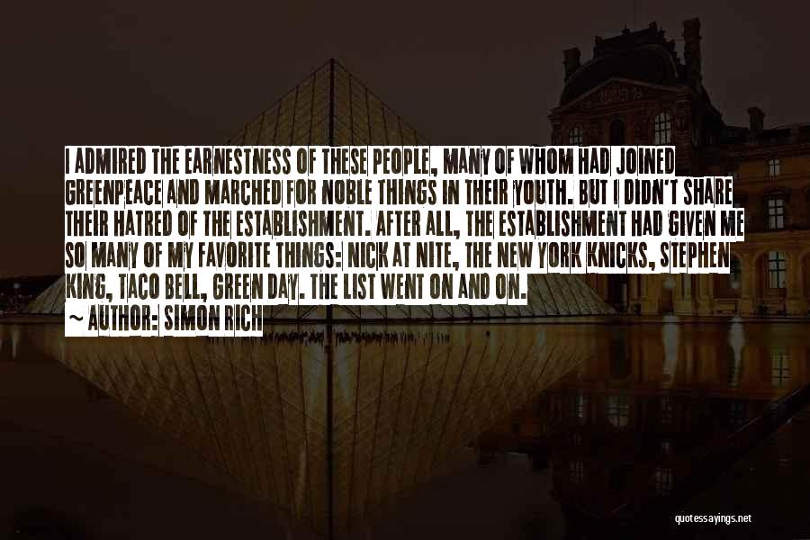 New York Knicks Quotes By Simon Rich