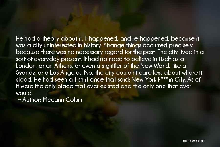 New York Los Angeles Quotes By Mccann Colum
