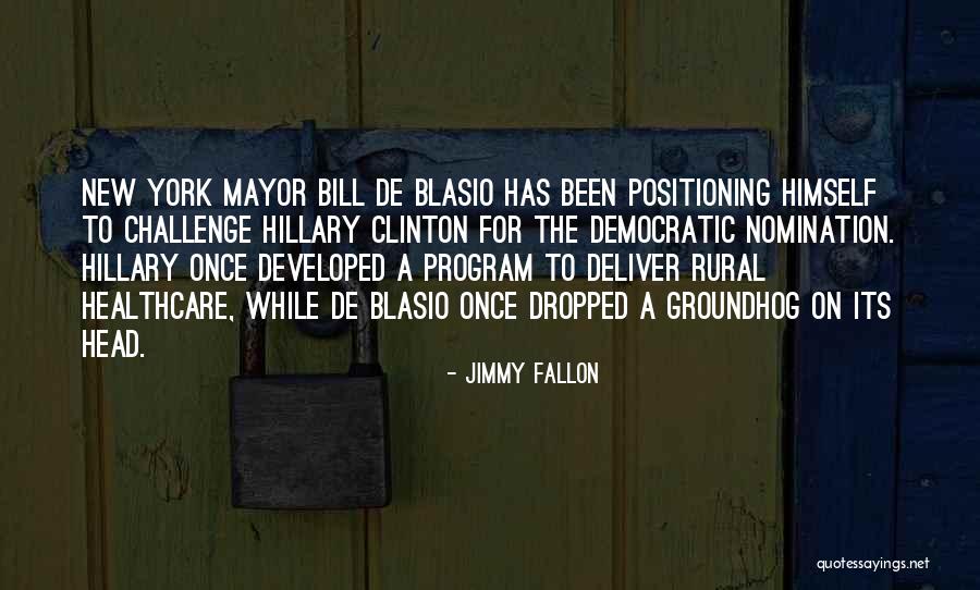 New York Mayor Quotes By Jimmy Fallon