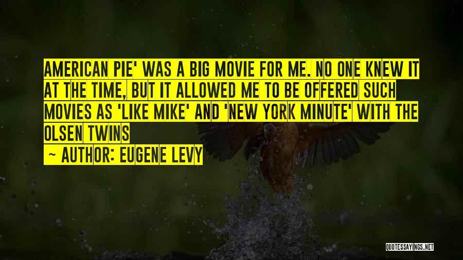 New York Minute Quotes By Eugene Levy