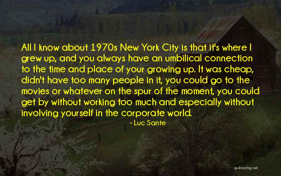 New York Moment Quotes By Luc Sante New York Moment Quotes By Luc Sante