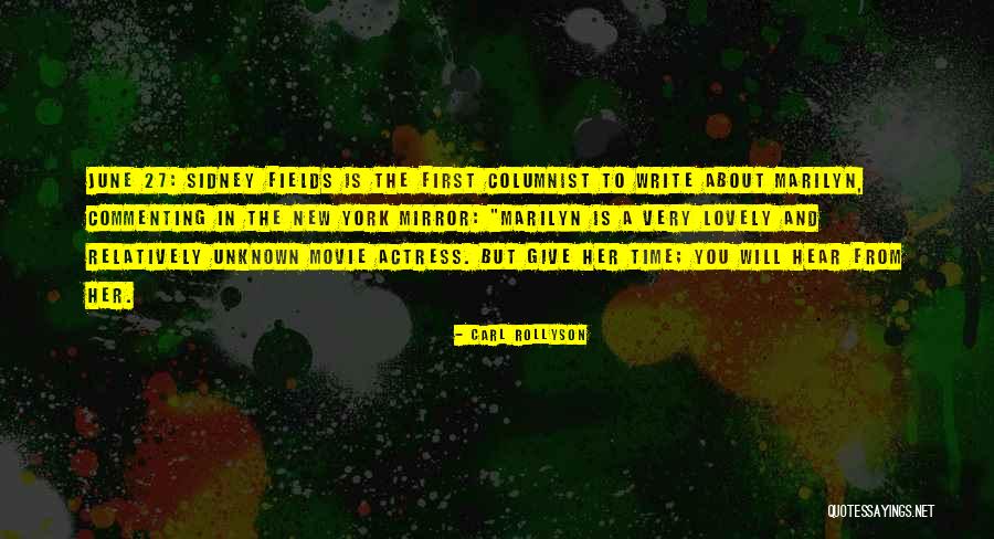 New York Movie Quotes By Carl Rollyson New York Movie Quotes By Carl Rollyson