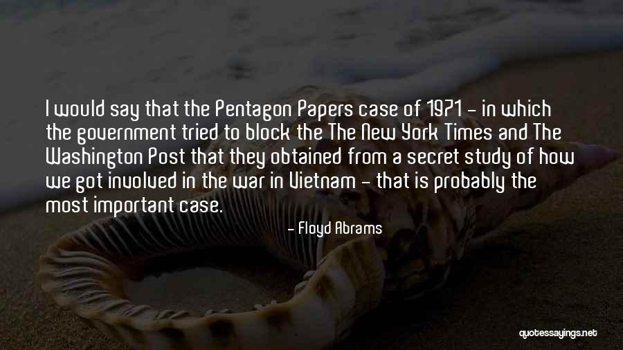 New York Post Quotes By Floyd Abrams New York Post Quotes By Floyd Abrams