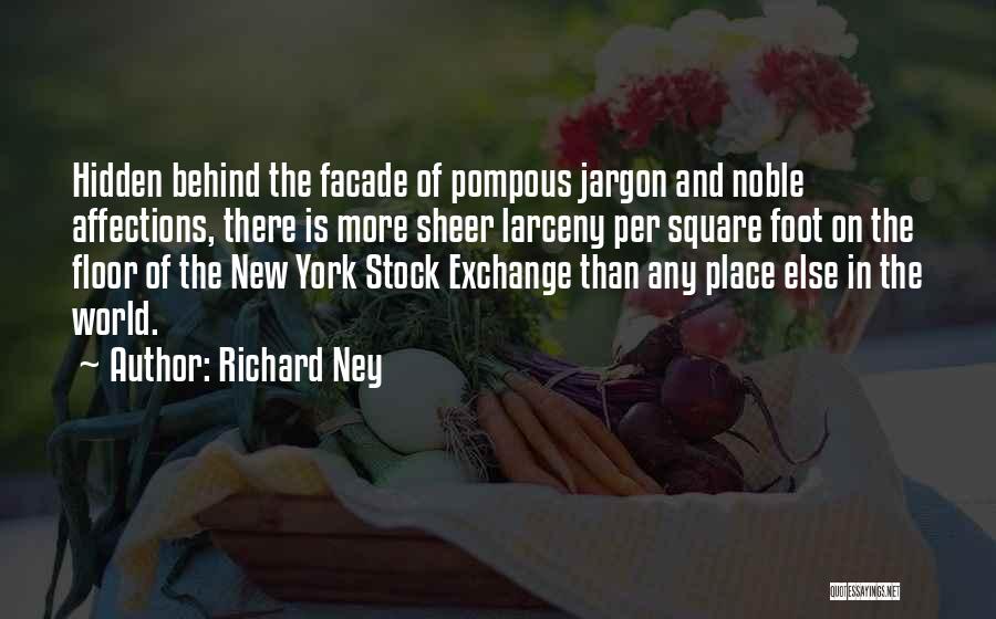 New York Stock Exchange Quotes By Richard Ney