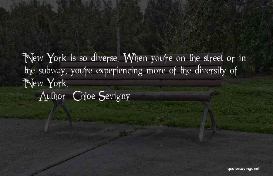 New York Subway Quotes By Chloe Sevigny