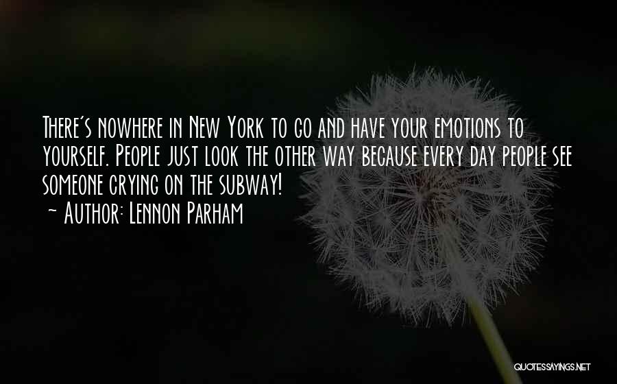 New York Subway Quotes By Lennon Parham