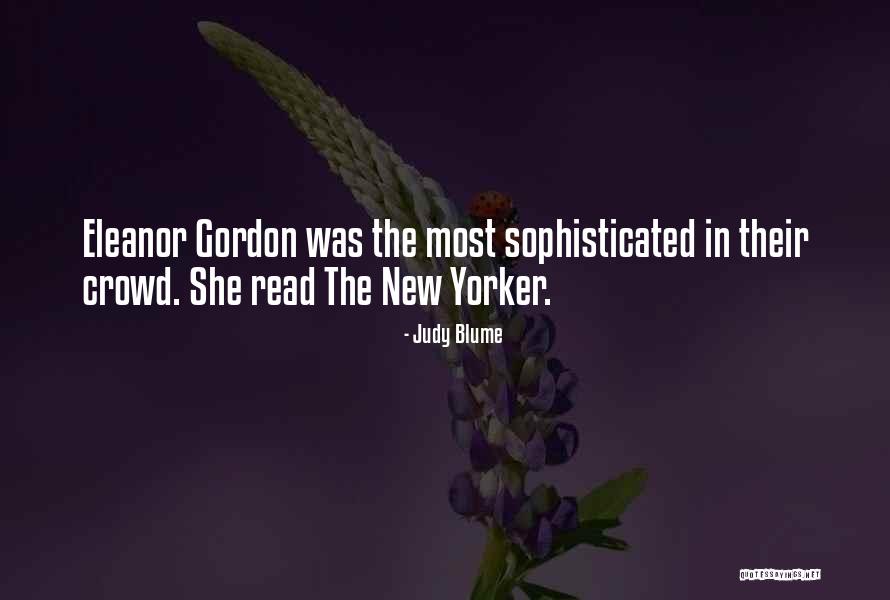 New Yorker Quotes By Judy Blume New Yorker Quotes By Judy Blume