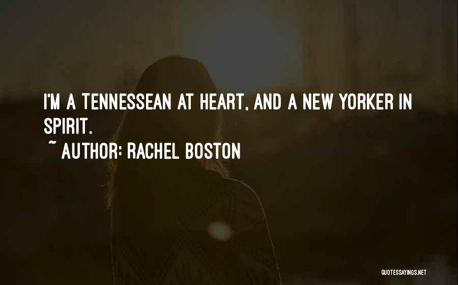 New Yorkers Quotes By Rachel Boston