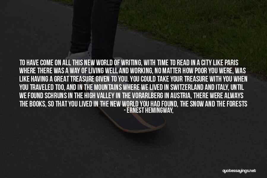 New Your City Quotes By Ernest Hemingway,