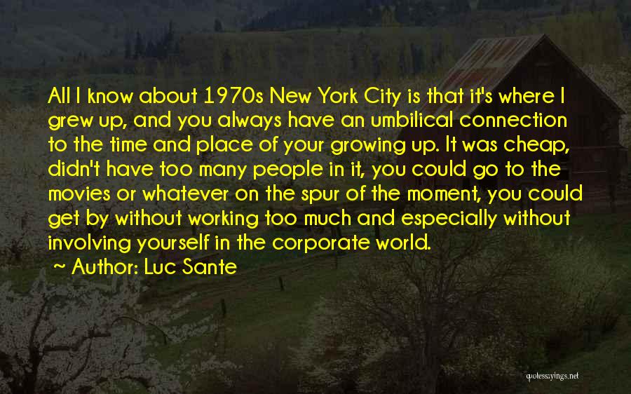 New Your City Quotes By Luc Sante