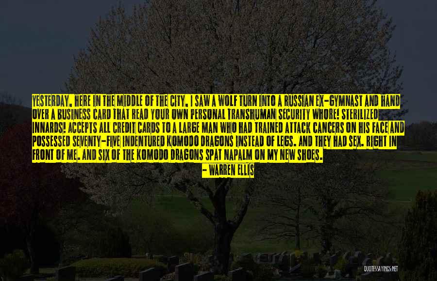 New Your City Quotes By Warren Ellis