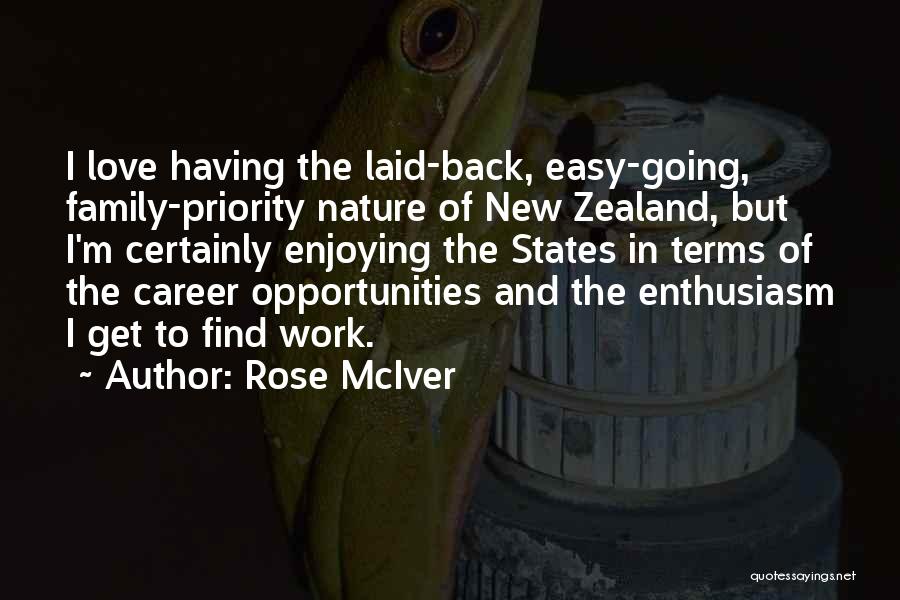 New Zealand Nature Quotes By Rose McIver