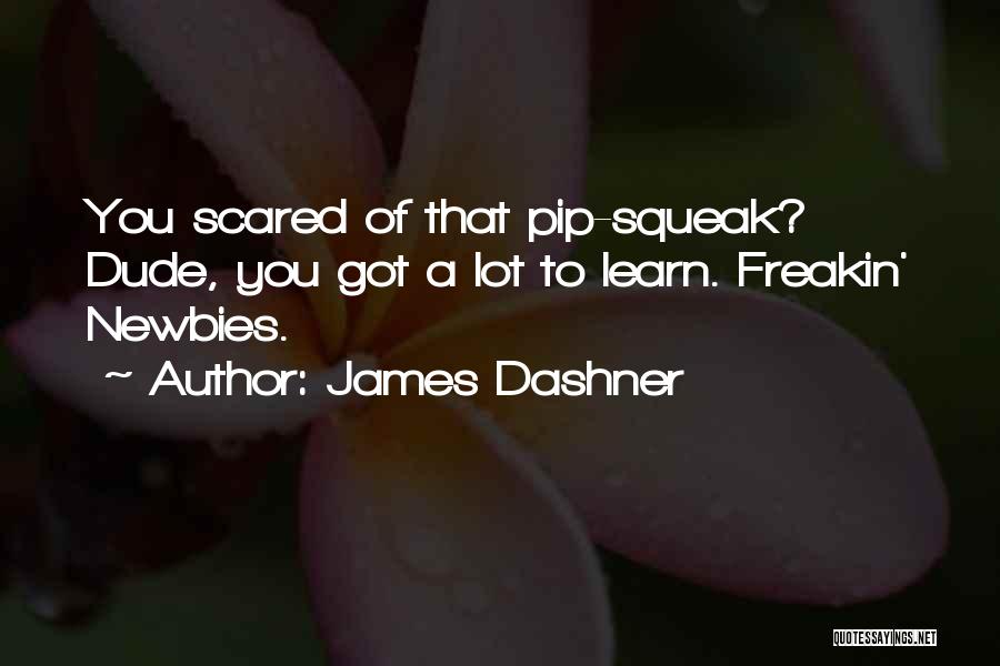 Newbies Quotes By James Dashner