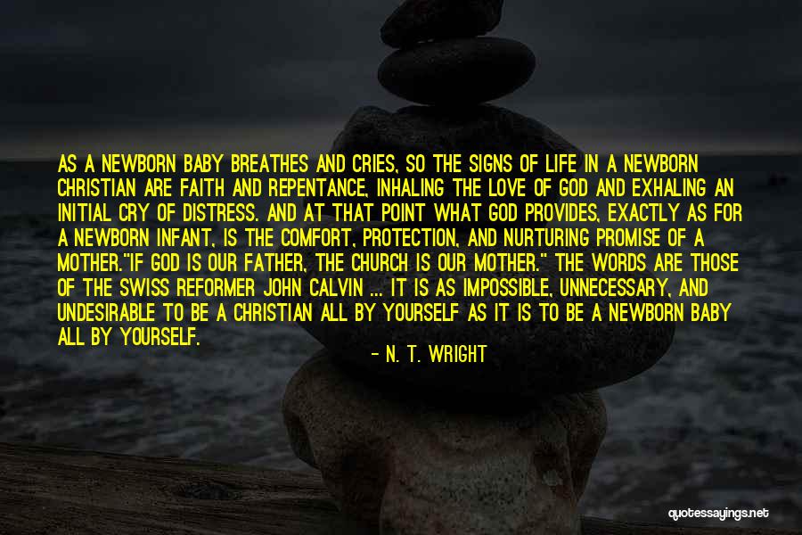 Newborn Baby Quotes By N. T. Wright