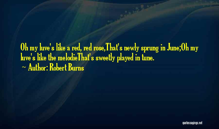 Newly Love Quotes By Robert Burns