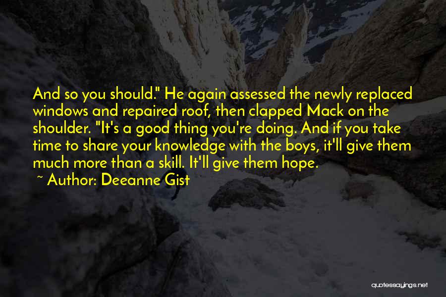 Newly Quotes By Deeanne Gist