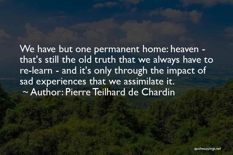 Newman And Baddiel That's You That Is Quotes By Pierre Teilhard De Chardin