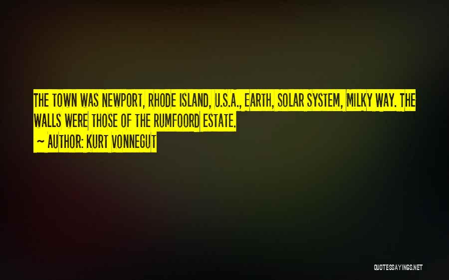 Newport Rhode Island Quotes By Kurt Vonnegut