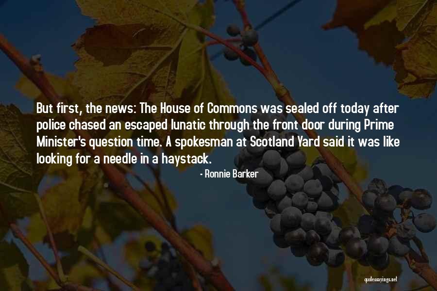 News For Today Quotes By Ronnie Barker News For Today Quotes By Ronnie Barker
