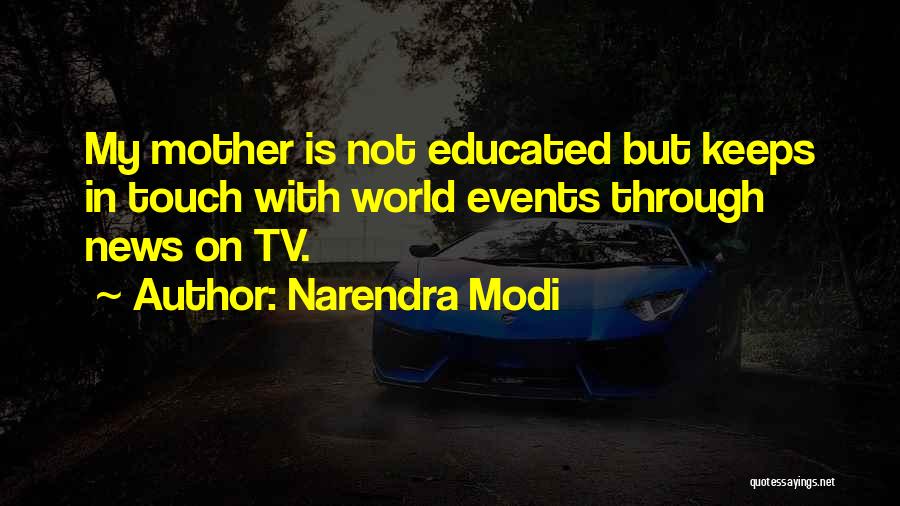 News On Tv Quotes By Narendra Modi