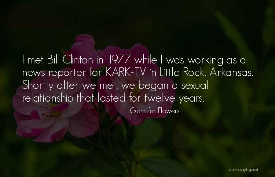 News Reporter Quotes By Gennifer Flowers