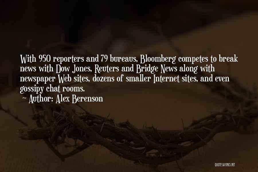 News Reporters Quotes By Alex Berenson