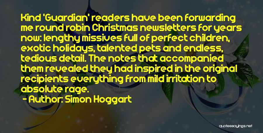 Newsletters Quotes By Simon Hoggart