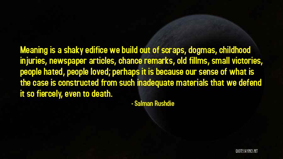 Newspaper Articles In Quotes By Salman Rushdie Newspaper Articles In Quotes By Salman Rushdie