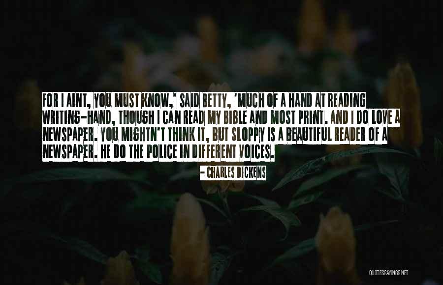 Newspaper Reading Quotes By Charles Dickens Newspaper Reading Quotes By Charles Dickens