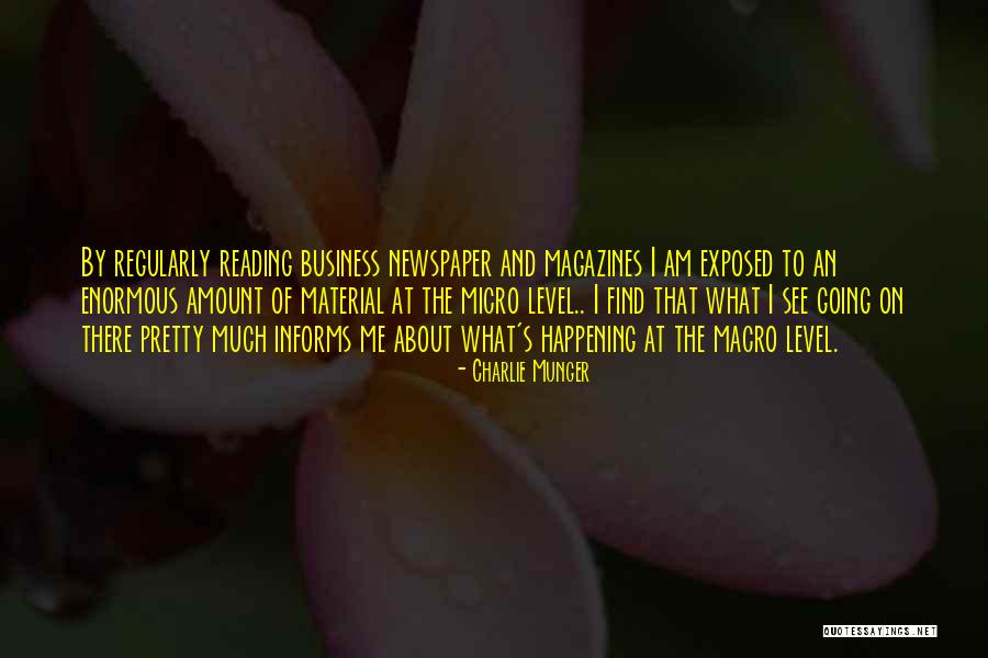 Newspaper Reading Quotes By Charlie Munger Newspaper Reading Quotes By Charlie Munger