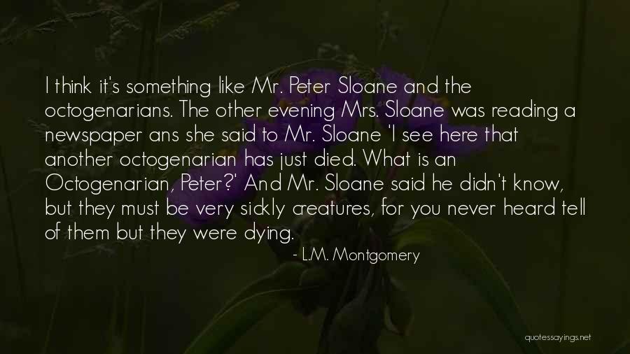 Newspaper Reading Quotes By L.M. Montgomery Newspaper Reading Quotes By L.M. Montgomery