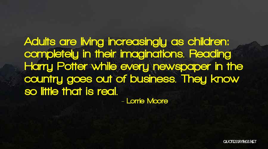 Newspaper Reading Quotes By Lorrie Moore Newspaper Reading Quotes By Lorrie Moore