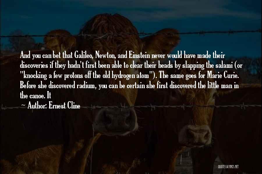 Newton By Einstein Quotes By Ernest Cline