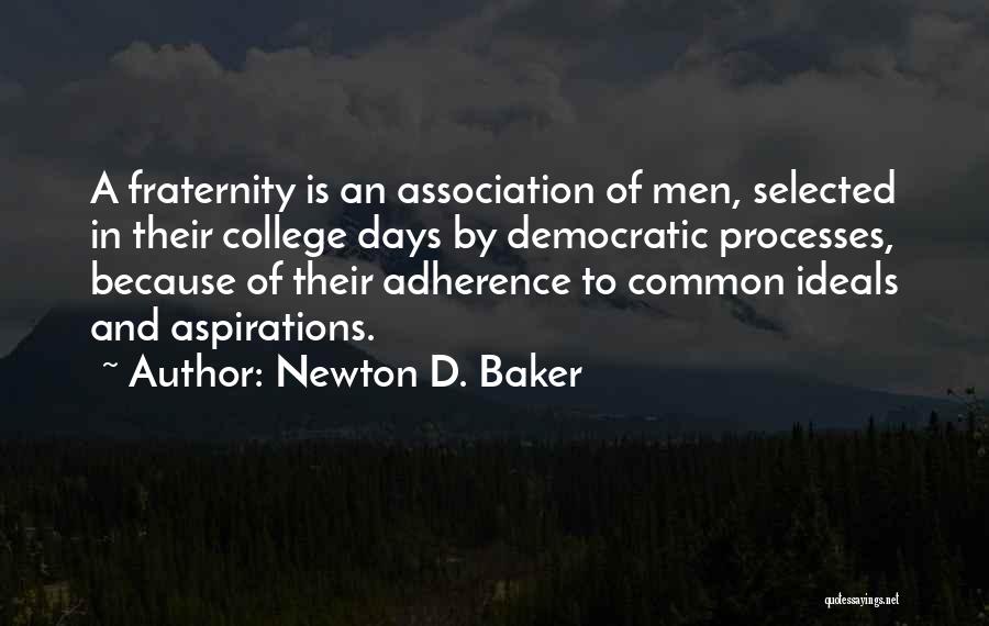 Newton D. Baker Quotes 436941