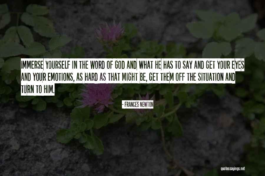 Newton God Quotes By Frances Newton Newton God Quotes By Frances Newton