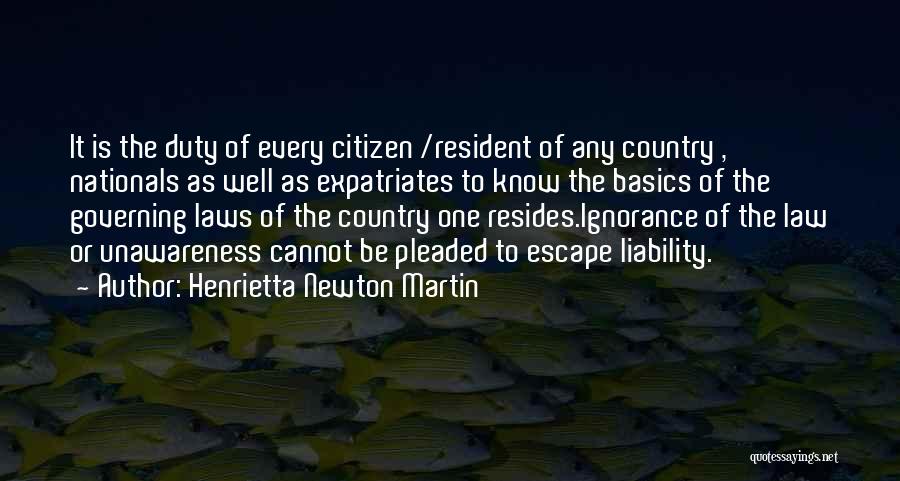 Newton Laws Quotes By Henrietta Newton Martin