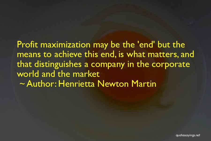 Newton Quotes By Henrietta Newton Martin