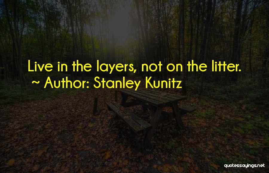 Next Chapter Quotes By Stanley Kunitz