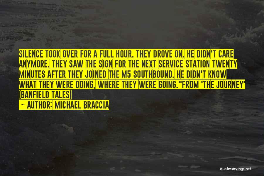 Next Journey Quotes By Michael Braccia