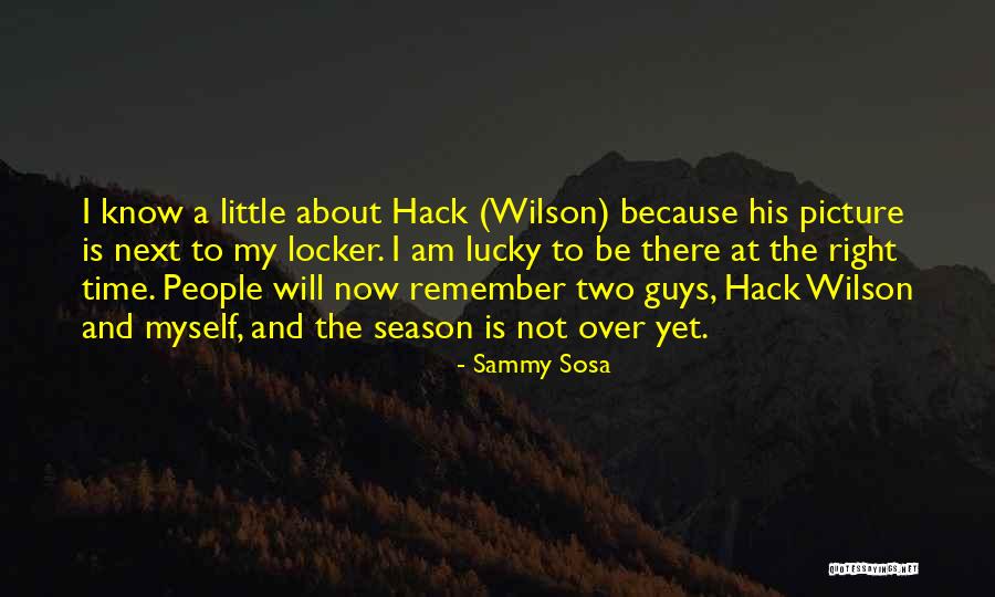 Next Season Quotes By Sammy Sosa Next Season Quotes By Sammy Sosa
