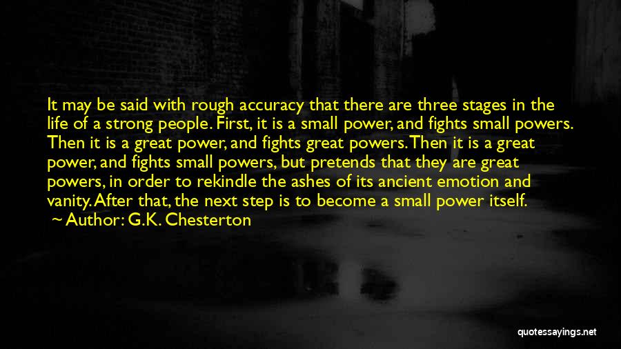 Next Step In Life Quotes By G.K. Chesterton