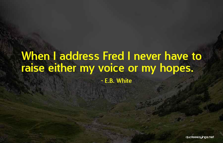 Nezamestnanost Listopad 2020 Quotes By E.B. White