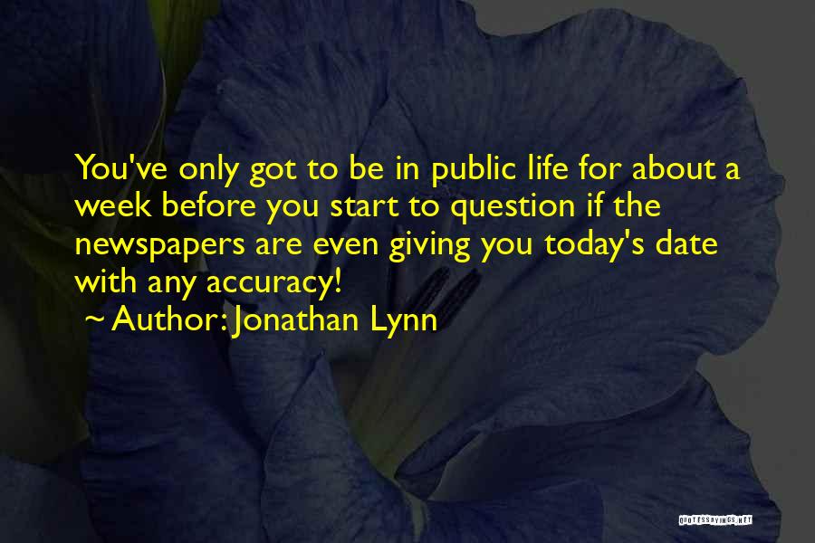 Nfuzionit Quotes By Jonathan Lynn