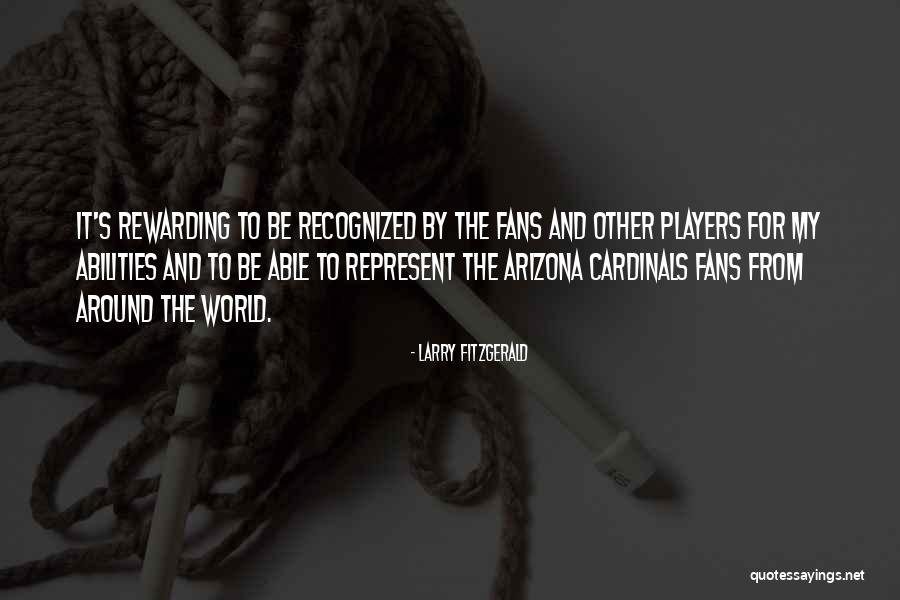 Ngaido Ba Quotes By Larry Fitzgerald Ngaido Ba Quotes By Larry Fitzgerald