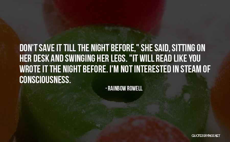 Nghnh Quotes By Rainbow Rowell Nghnh Quotes By Rainbow Rowell