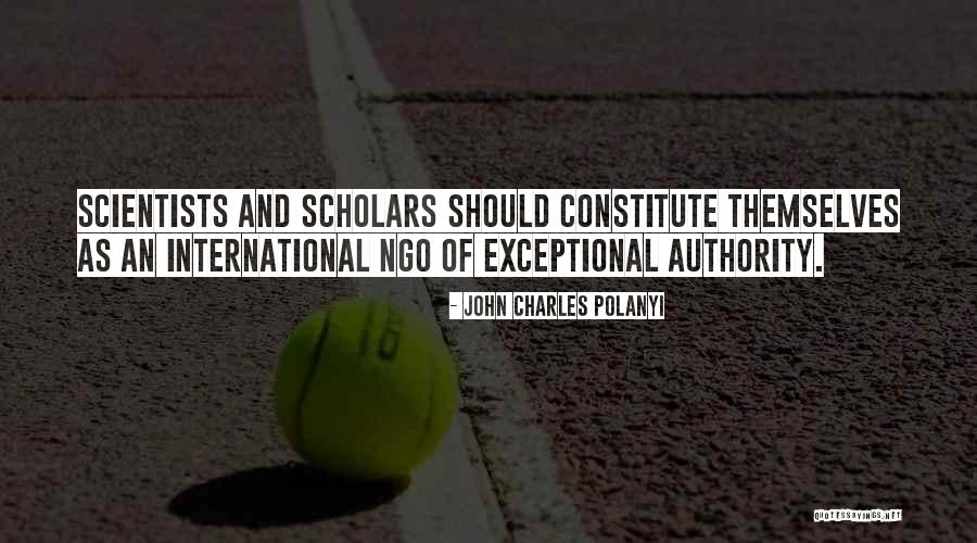 Ngo Best Quotes By John Charles Polanyi Ngo Best Quotes By John Charles Polanyi