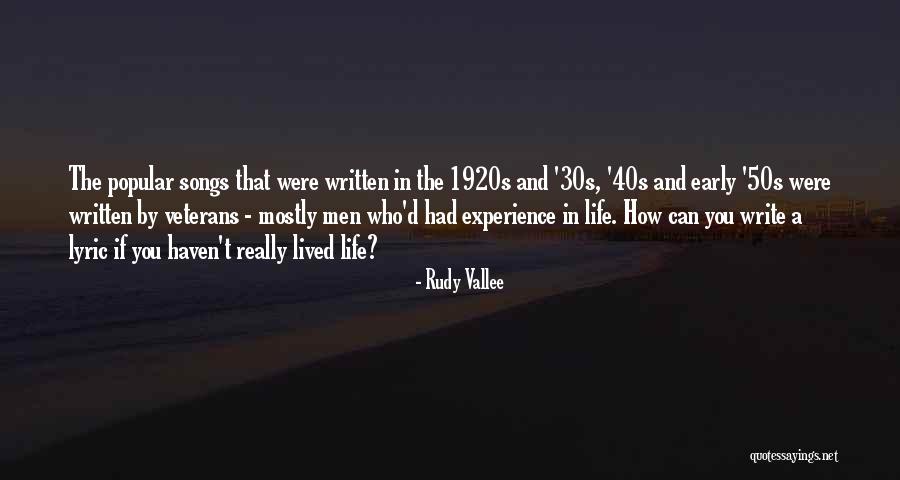 Ngoda Oven Quotes By Rudy Vallee Ngoda Oven Quotes By Rudy Vallee